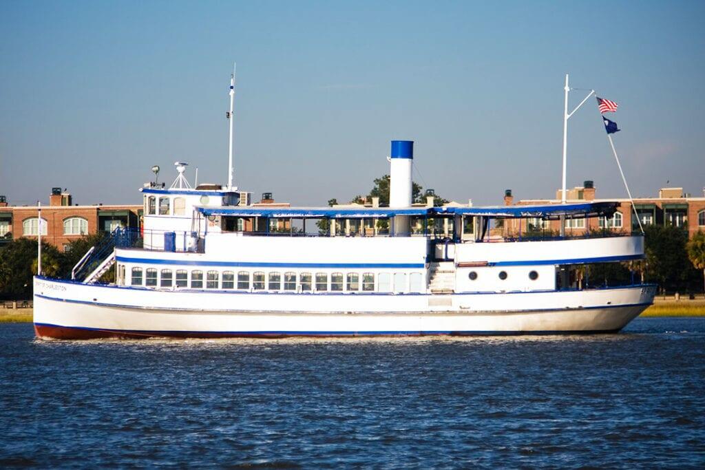 Harbor Cruise boat in Charleston,SC