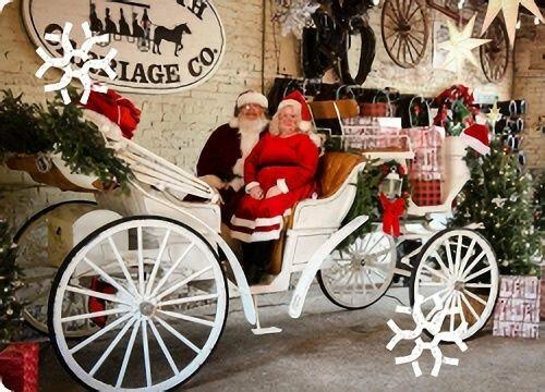 Sleigh Ride with Old South Carriage