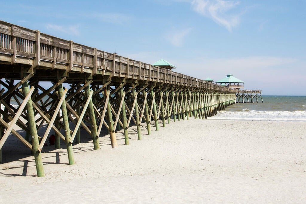 Charleston Beaches in Winter