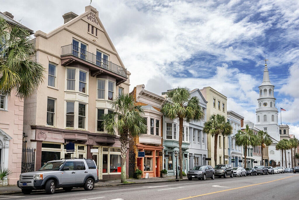 Kings Street in Charleston